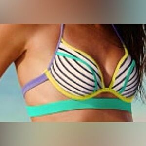 Victoria’s Secret Banded Hottie Halter Bikini Top & Bottoms